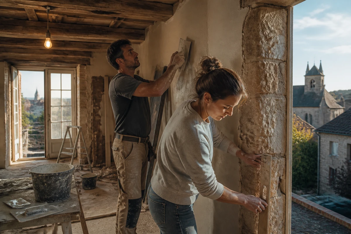 Entreprise pour rénovation complète de maison ancienne à Cloyes-les-Trois-Rivières