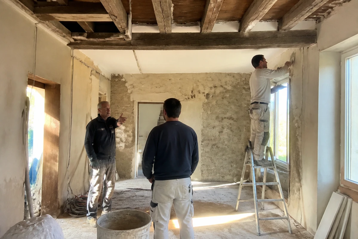 Rénovation complète maison Cloyes-les-Trois-Rivières